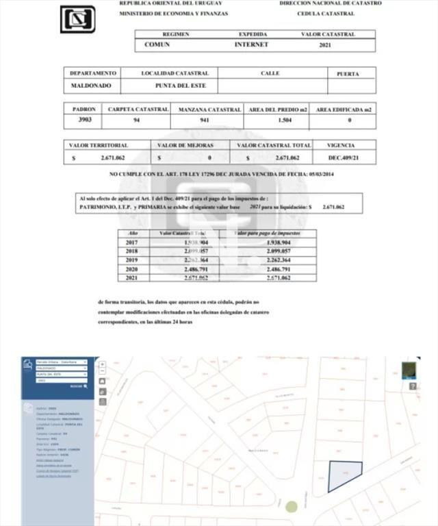 Espectacular terreno en la zona más solicitada.