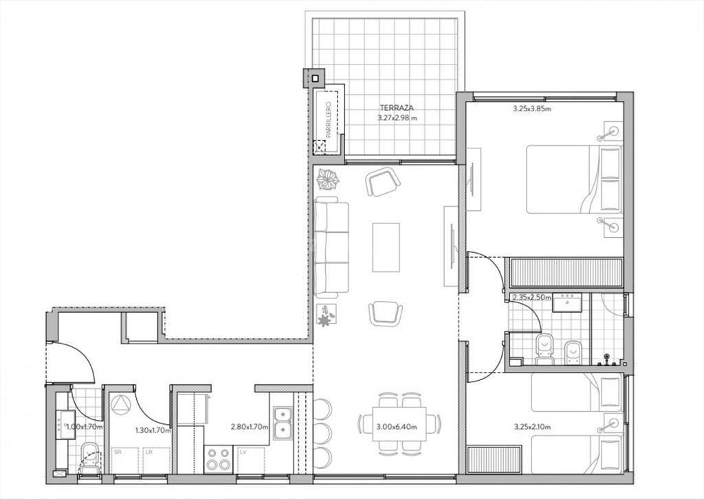 Apartamento en venta | Carrasco, complejo Garden Town