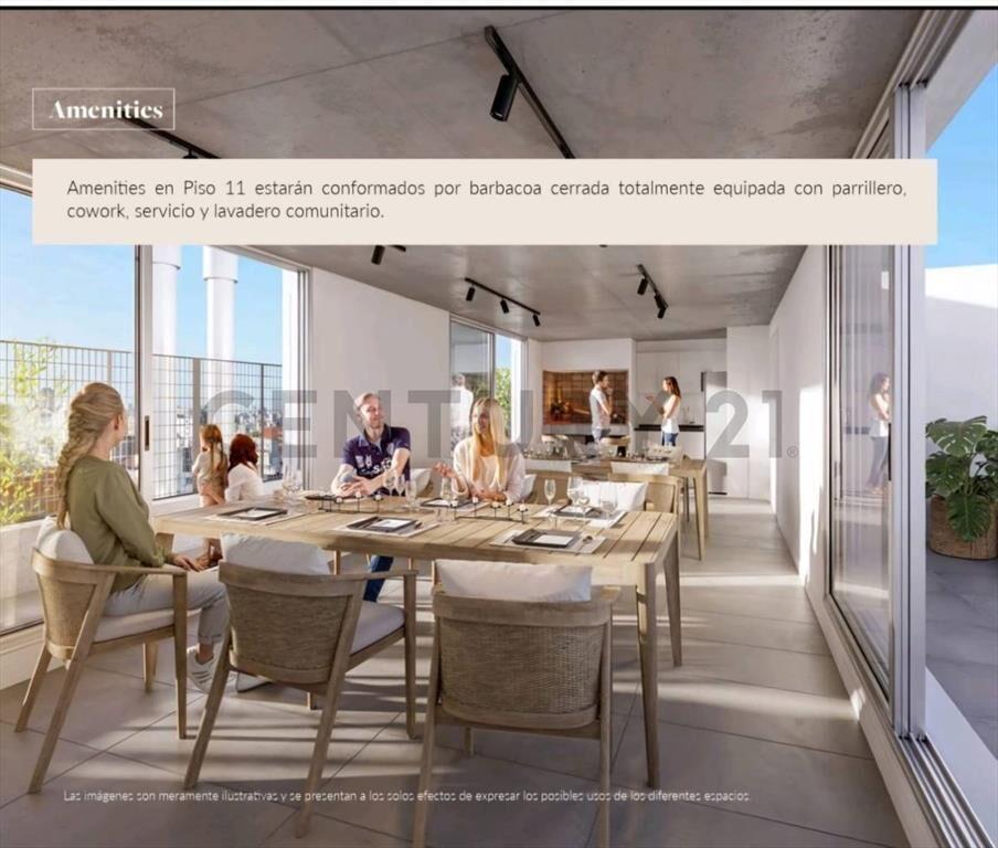 Venta a estrenar Mayo 2028-apto 1 dorm al frente-1er piso...