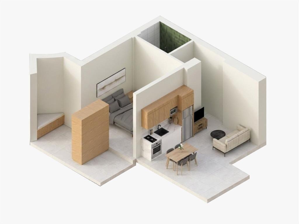 Apartamento 1 dormitorio Reciclado 100% Barrio Sur