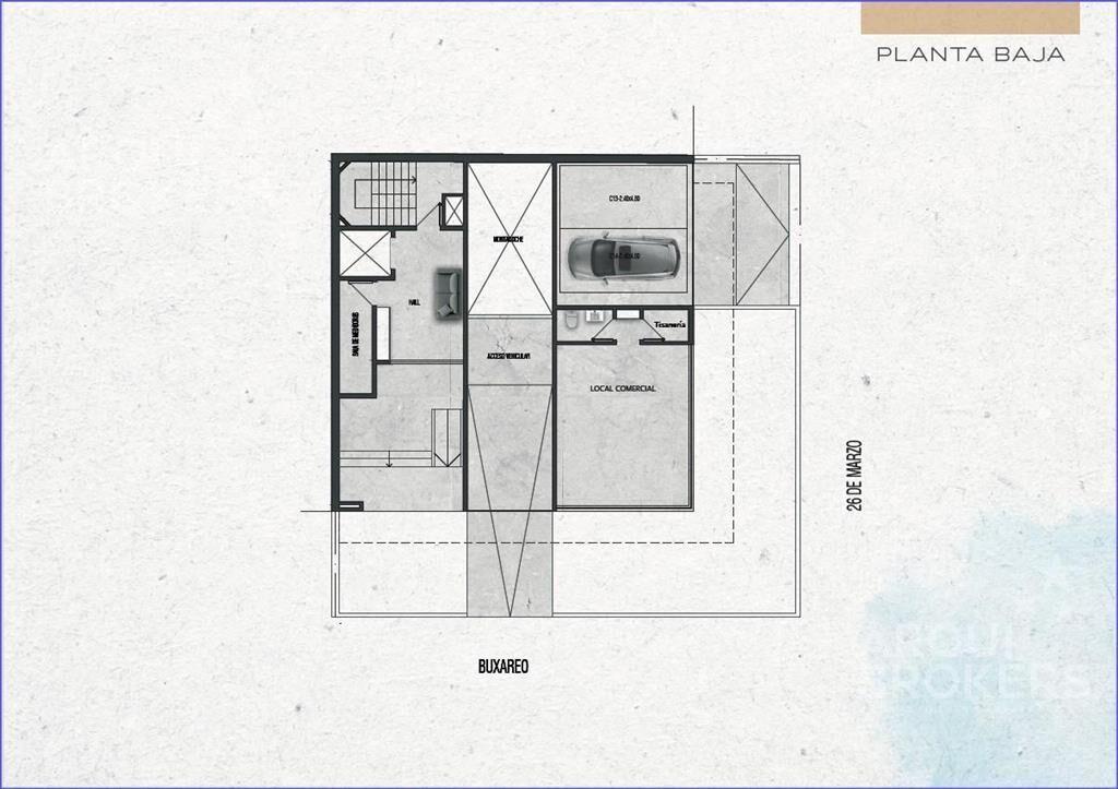 Apartamento de un dormitorio en venta en Pocitos - 101