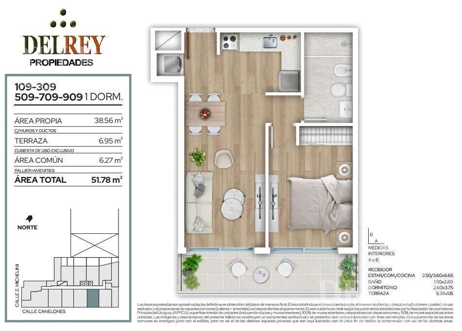 Venta Apartamento - Centro (Montevideo) DELREY PROPIEDADES