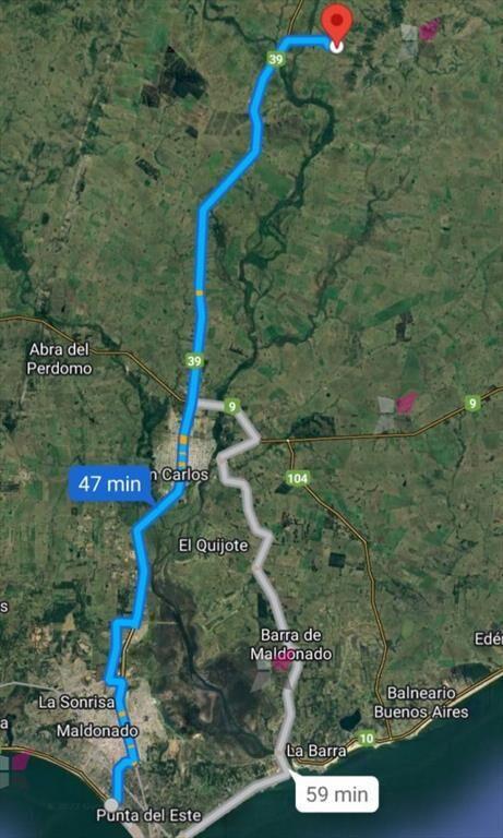 VENTA CHACRA POR RUTA 39 SAN CARLOS