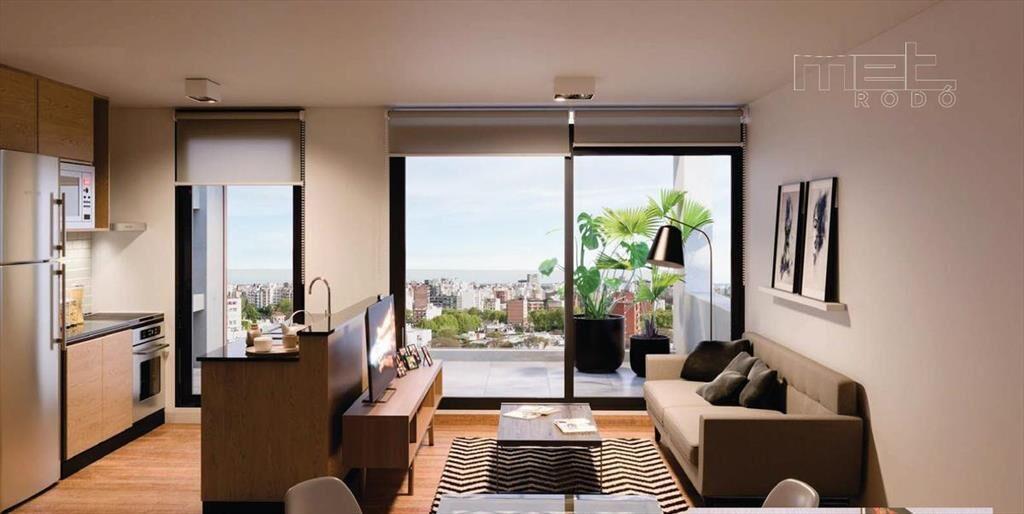 Apartamento -Estrena monoambiente sobre Rodó prox Bv Artiga