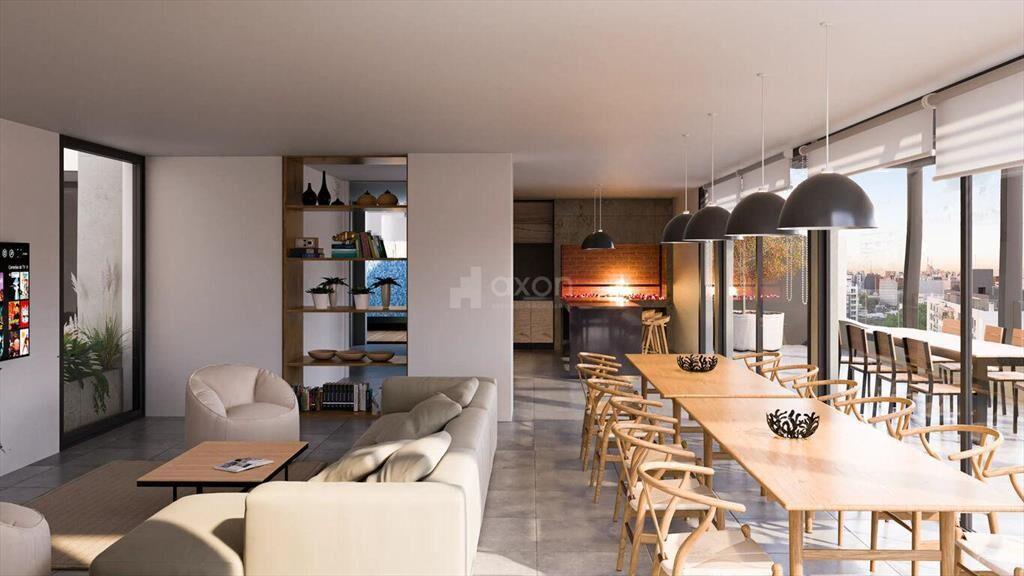 VENTA DE APARTAMENTO MONOAMBIENTE EN OBRA EN CORDON, MET RO