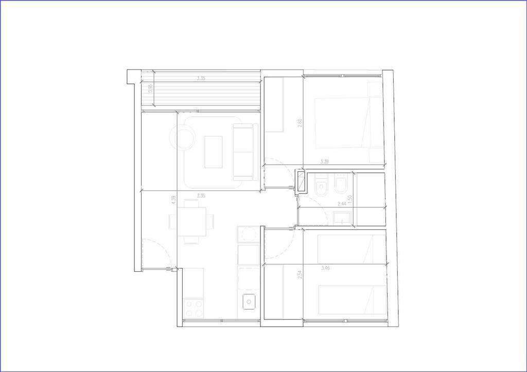 Venta apartamento dos dormitorios en La Blanqueada-402