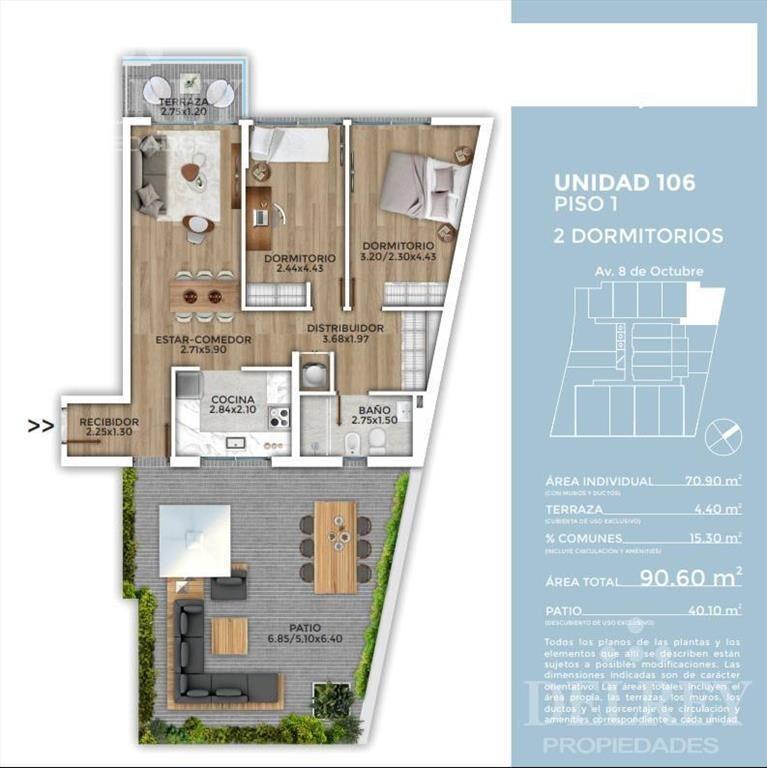 Venta Apartamento - La Blanqueada DELREY PROPIEDADES