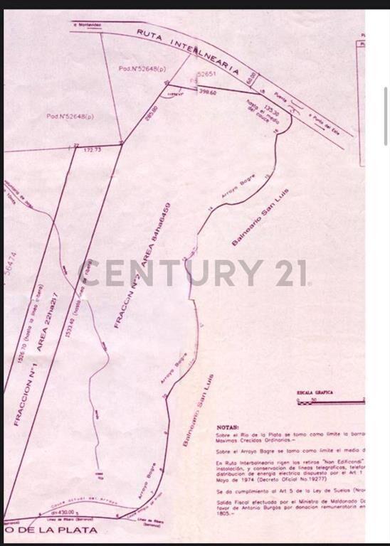 Exclusivo terreno de 117 HECTAREAS EN LA COSTA DE CANELON...