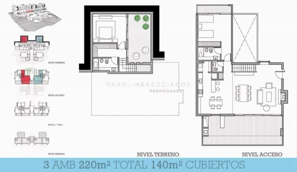 Apartamento en venta de 2 dormitorios en Punta