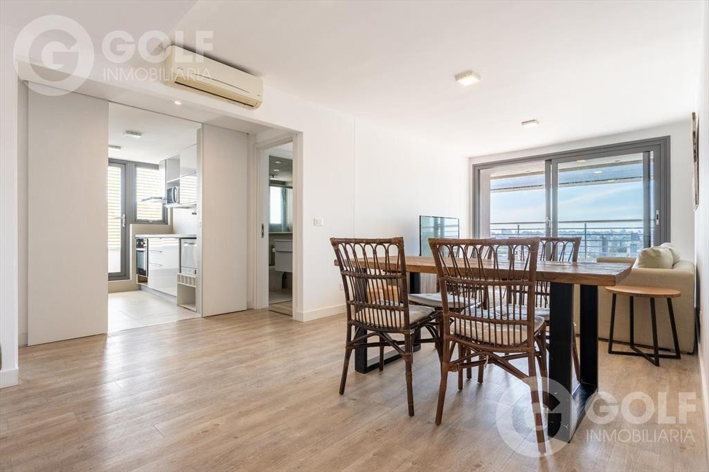 Alquiler de apartamento de 2 dormitorios con muebles y coch