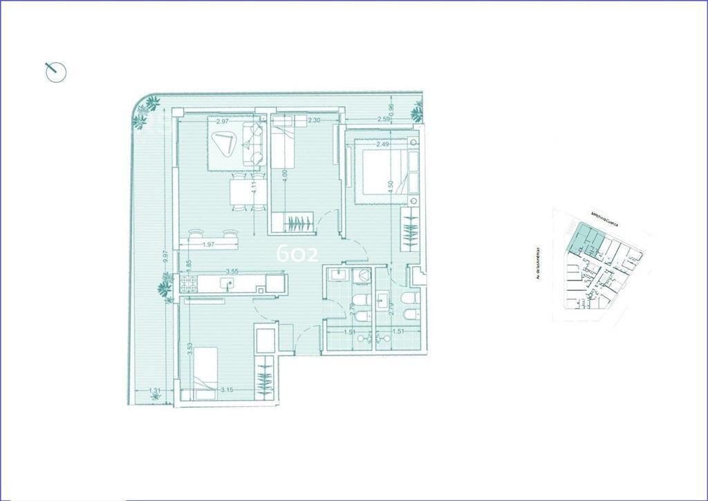 Apartamento de tres dormitorios en venta Barra de Carrasco