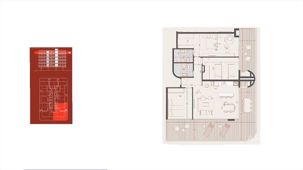 Apartamento de tres dormitorios en venta en Ciudad de la Co