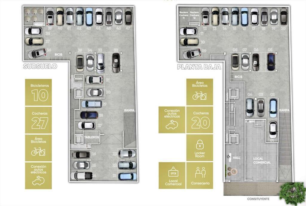 Apartamento en Venta Monoambiente Montevideo Cordon
