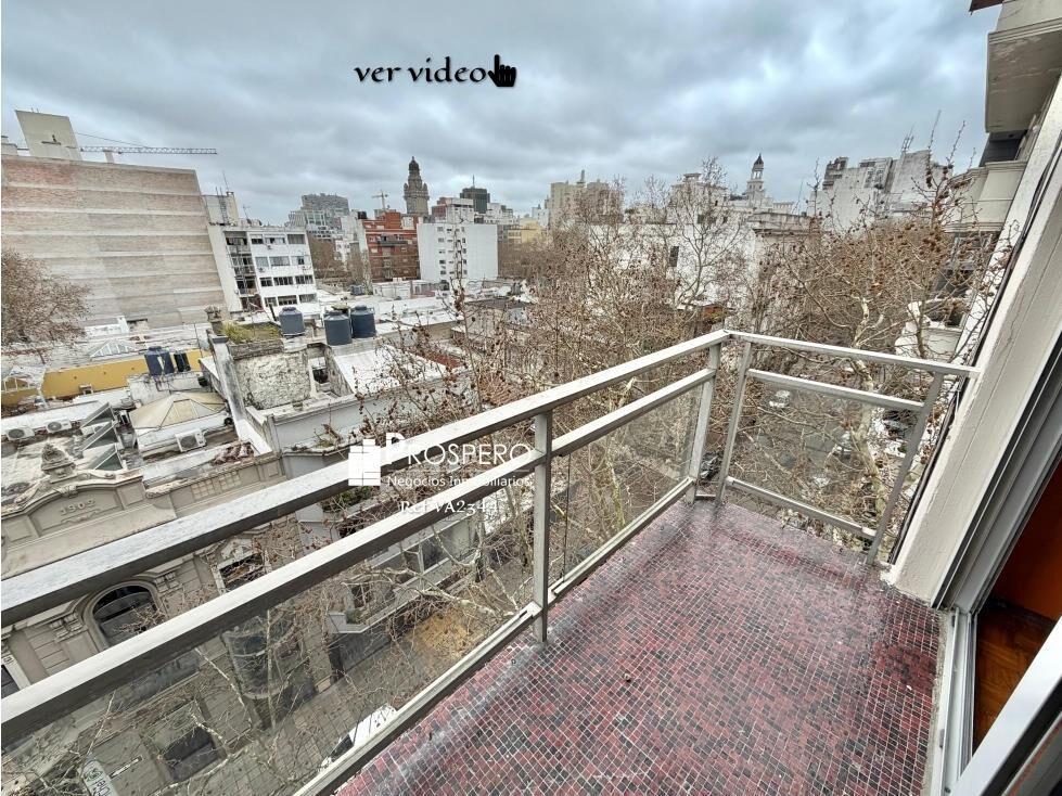 VA2344 venta apto 3 dorm Centro sur balcon