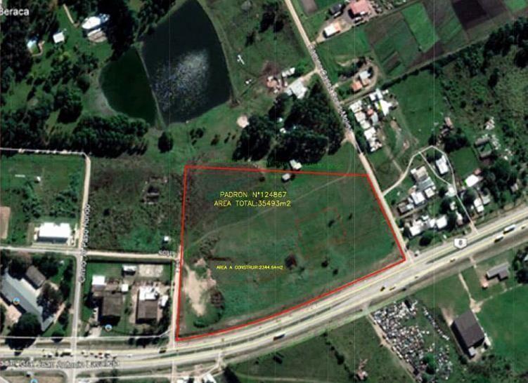 Terreno - Ruta 8 , km22 , proximo Zona America , padrón 124