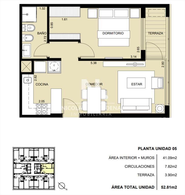 Apartamento 1 Dormitorio Ocean Drive Country