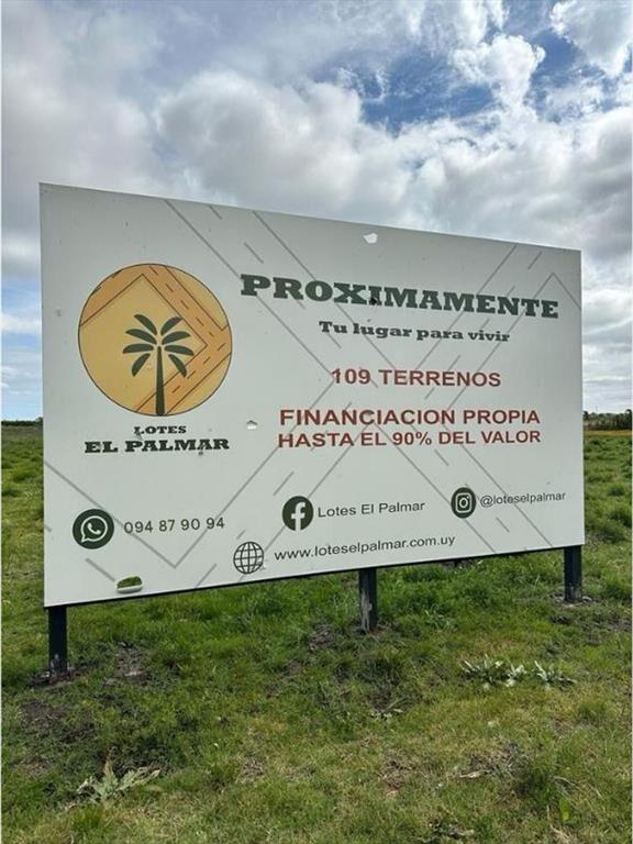 Venta terreno Las Piedras con financiación directa