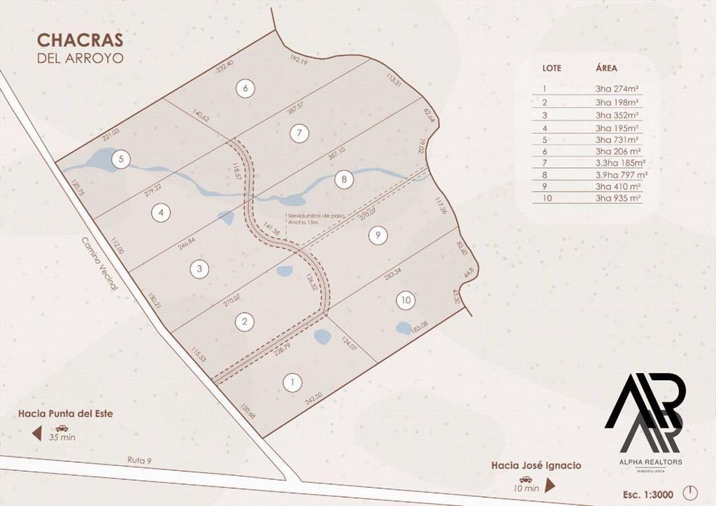 Chacra en venta de 5m2 ubicado en José Ignacio