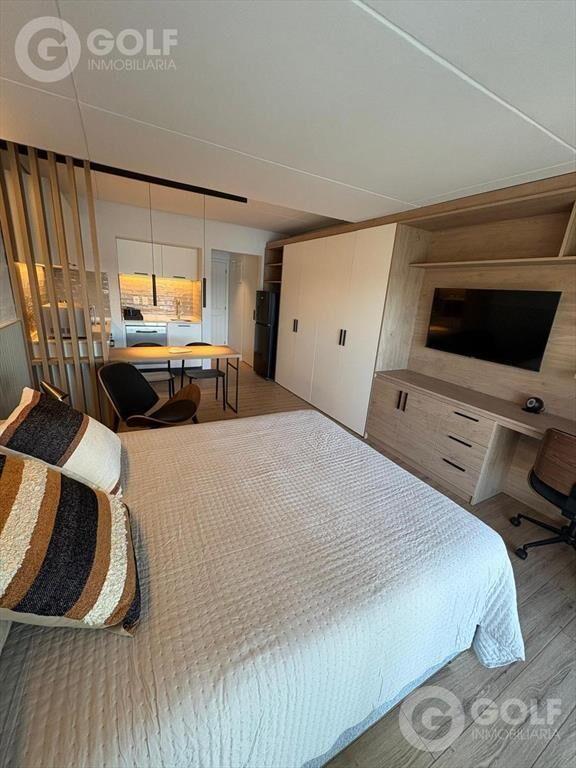 Alquiler de monoambiente amoblado con vista al lago en Carr