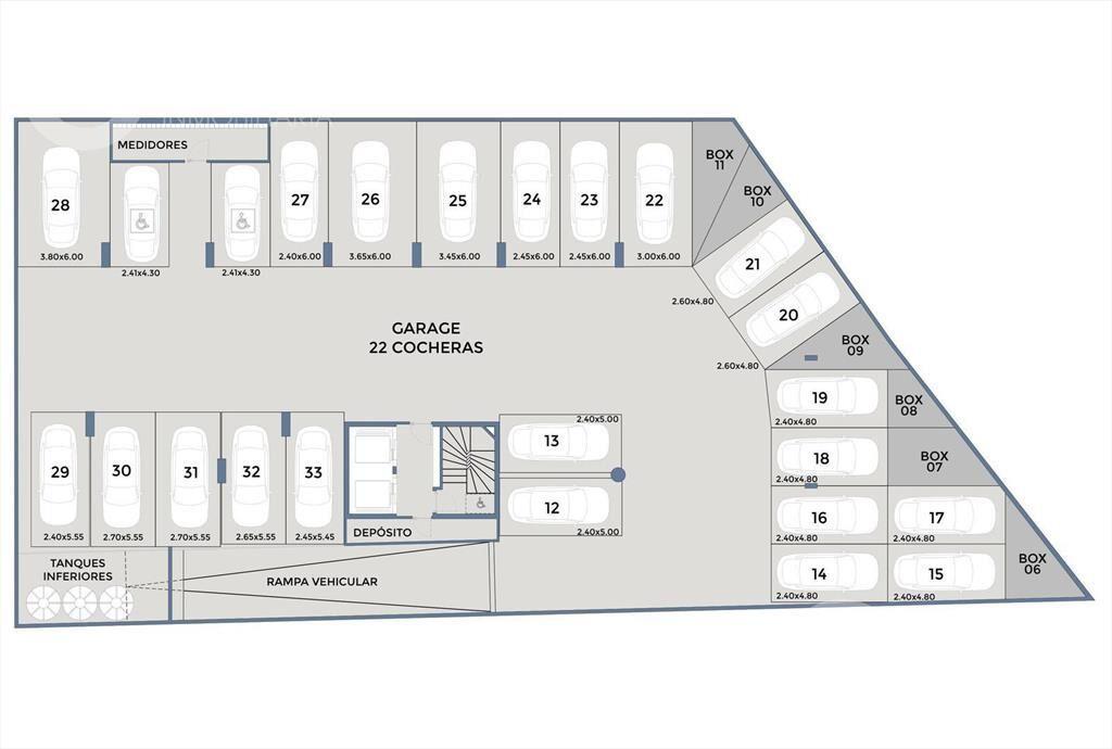 Venta de apartamento de 1 dormitorio en Pocitos