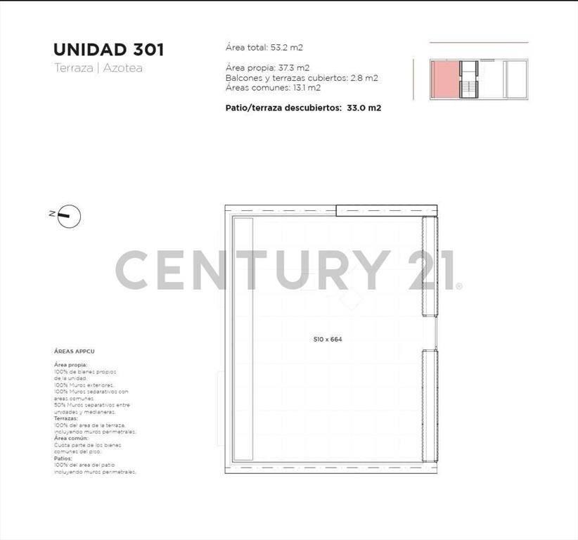 Venta A ESTRENAR Penthouse al frente 3er piso-1D-balcón-a...