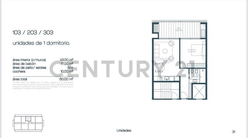 Venta Apartamento 1 dormitorio Punta Ballena, frente al mar