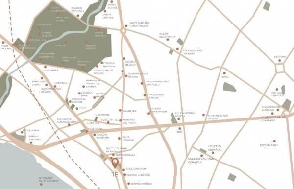 Venta de Apartamento con 2 dormitorios en Bella vista