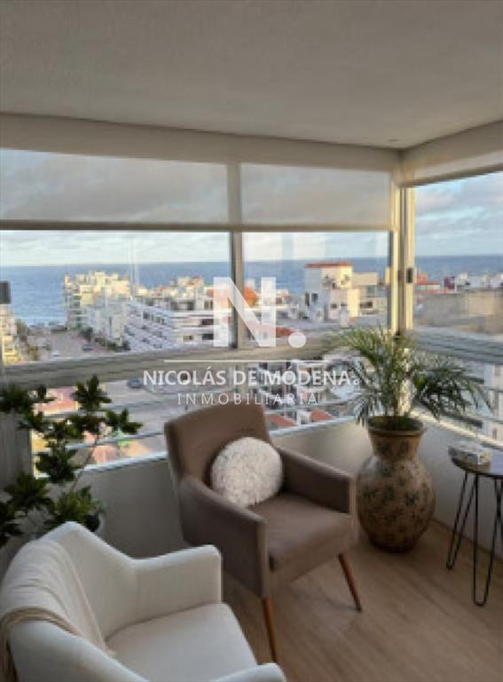 Departamento de 3 dormitorios con vista al mar en