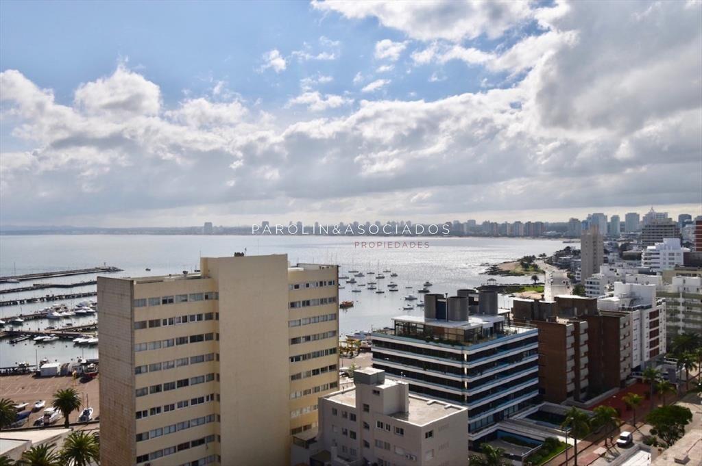 Apartamento en venta en edificio Torre Plaza, Punta del Est