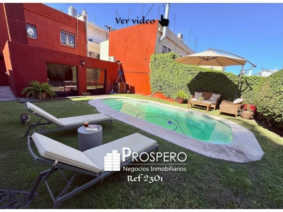2301/P/1 VENTA CASA 3 DORM PARQUE BATLLE cochera fondo pisci