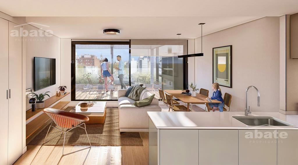 Venta apartamento 1 dormitorio con orientación Norte en Cor