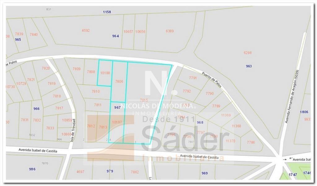 En venta terreno en Isabel de Castilla.