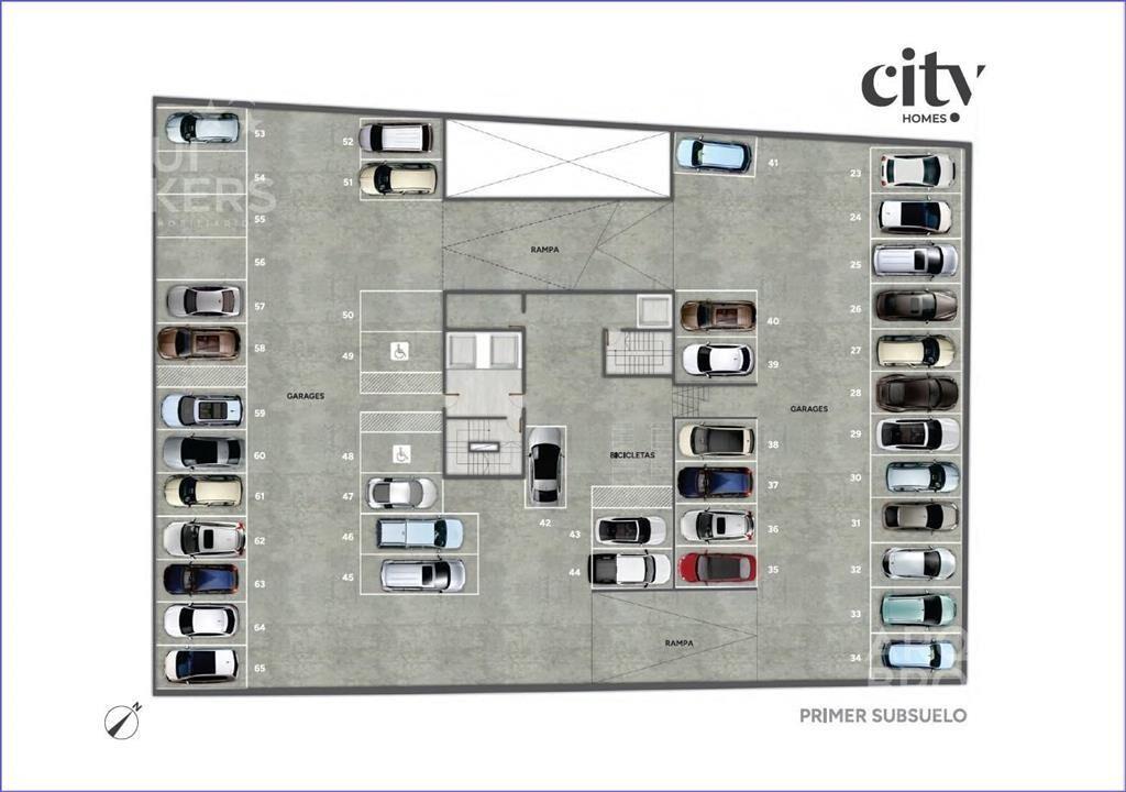 Apartamento de un dormitorio en venta en Cordón - 511