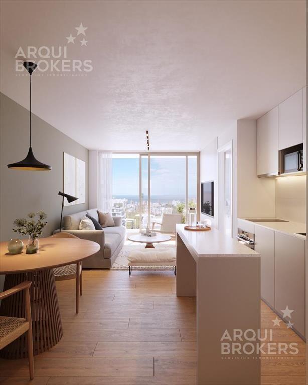 Apartamento de un dormitorio en venta en Cordón Sur - 1003