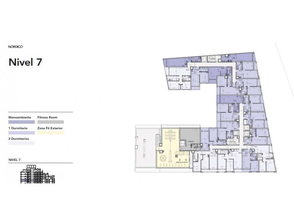VA999 Venta Apartamento 2 Dormitorios La Blanqueada Nórdico