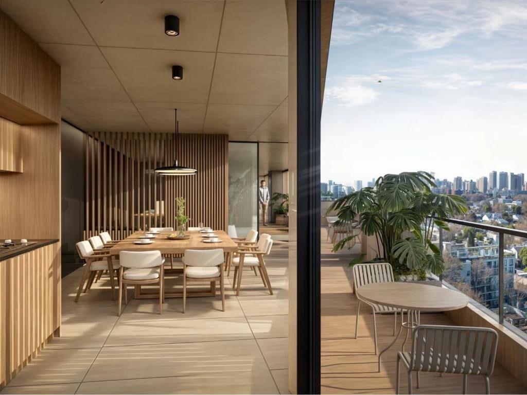 Venta de monoambiente con terraza en Smart Point III, Tres C