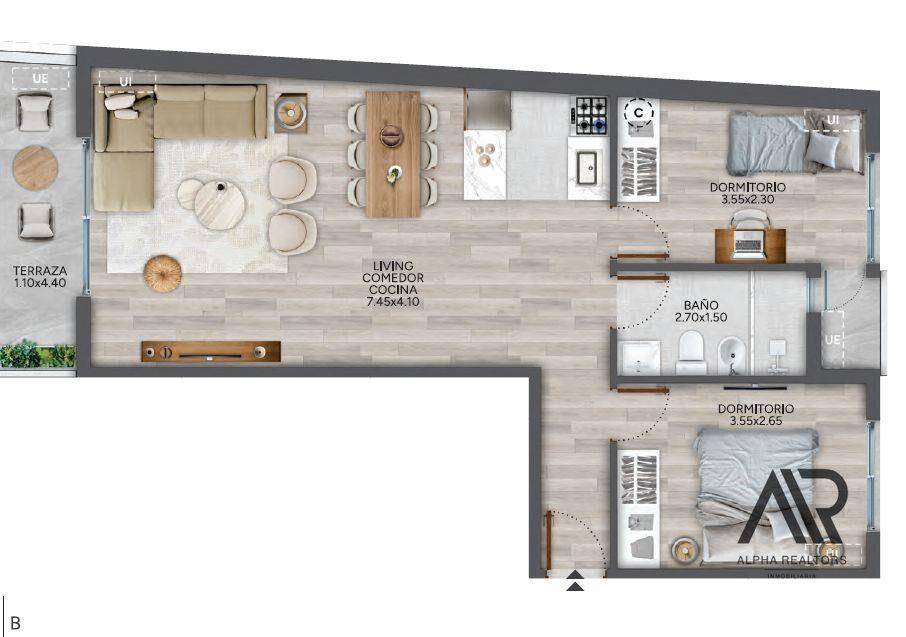 Apartamento en venta en Centro
