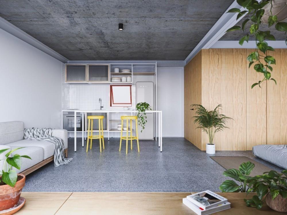 Venta apartamento 1 dorm en Palermo, Maldonado y Trueba