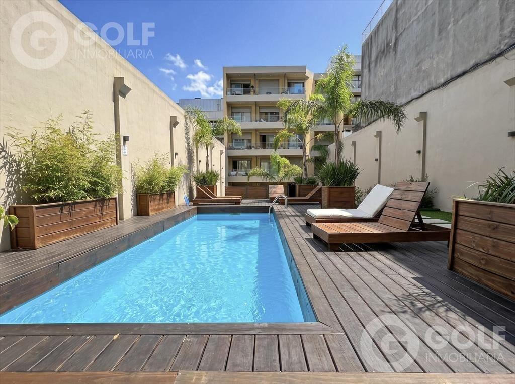 Monoambiente en venta con terraza en Pocitos Nuevo CON RENT