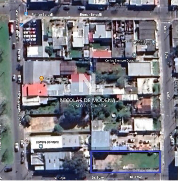 Terreno en venta en centro de Maldonado, apto PH