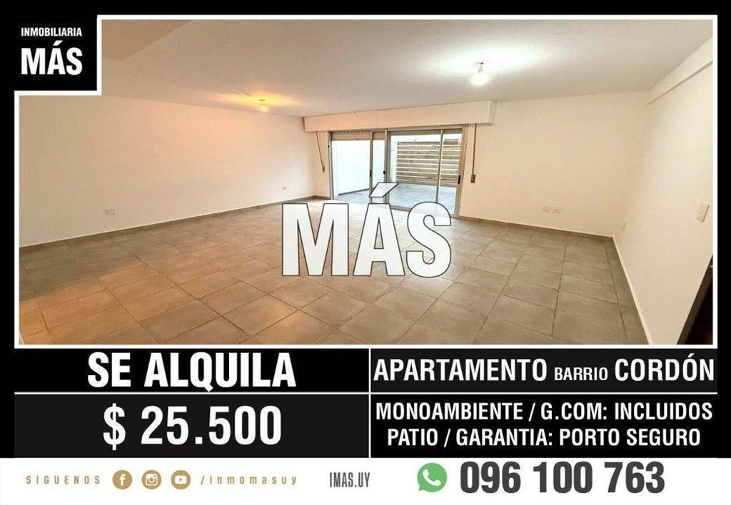 Apartamento Alquiler Cordón Montevideo iMas.uy P *...