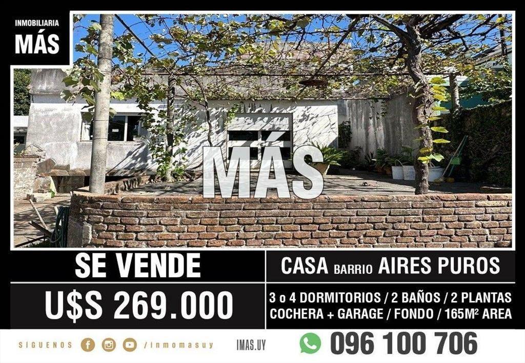 Casa Venta Cochera Prado Montevideo iMas.uy R...