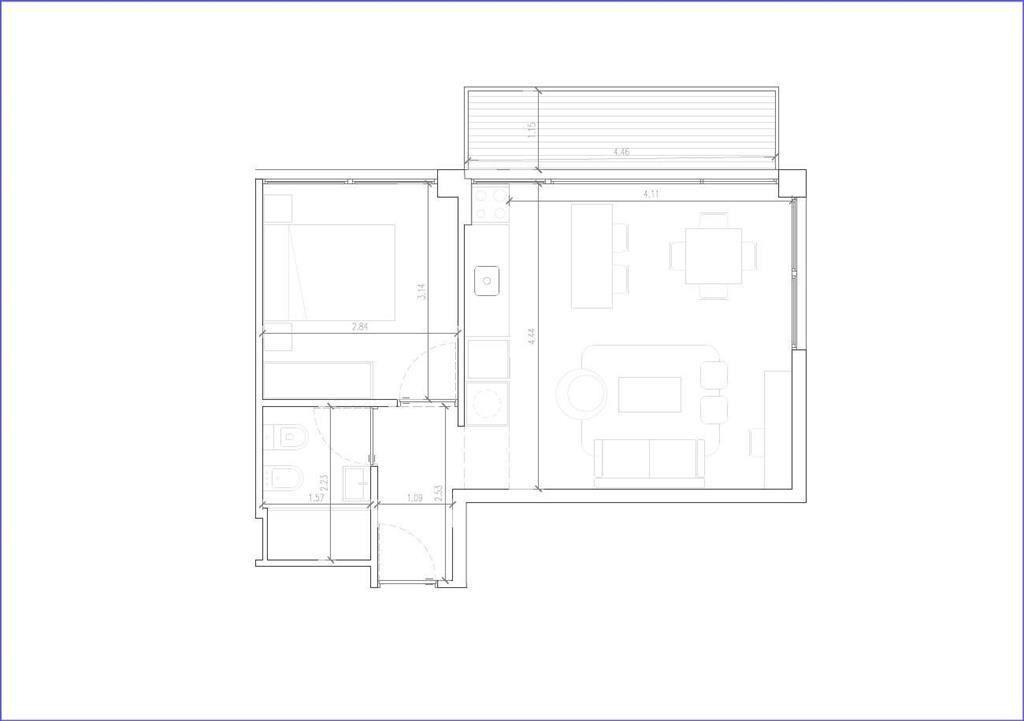 Venta apartamento dos dormitorios en La Blanqueada-1002