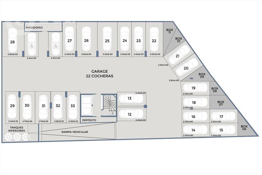 Venta de penthouse de 1 dormitorio con terraza en Pocitos