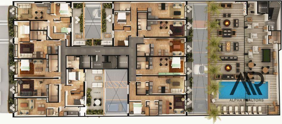 Apartamento en venta en Pocitos Nuevo