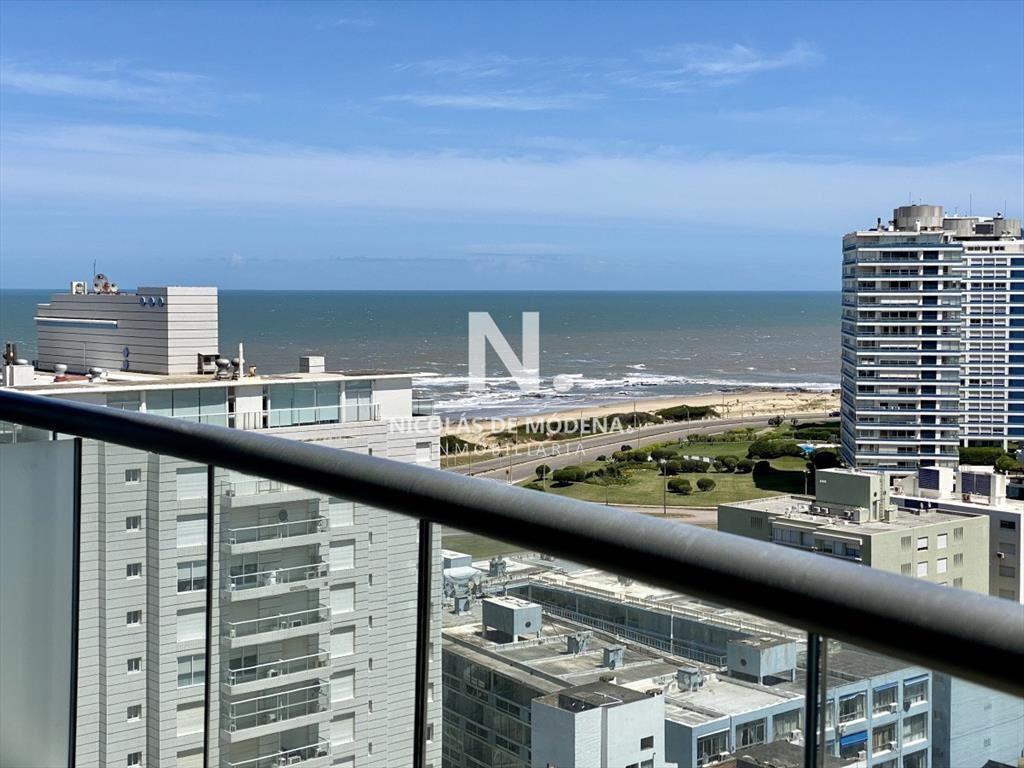 Gran living comedor con salida a amplia terraza con vista y