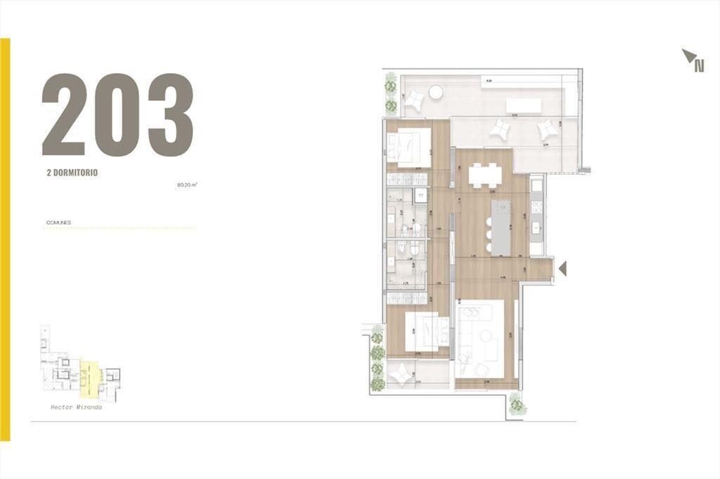 Venta apartamento dos dormitorios punta carretas