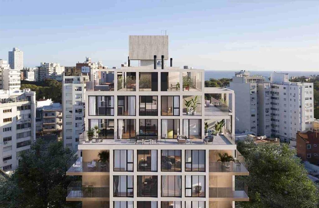 Venta apartamento 2 dorm Pocitos con terraza