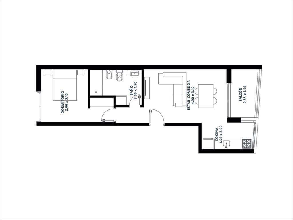 VENTA APARTAMENTO PARQUE BATLLE - AV ITALIA - A ESTRENAR