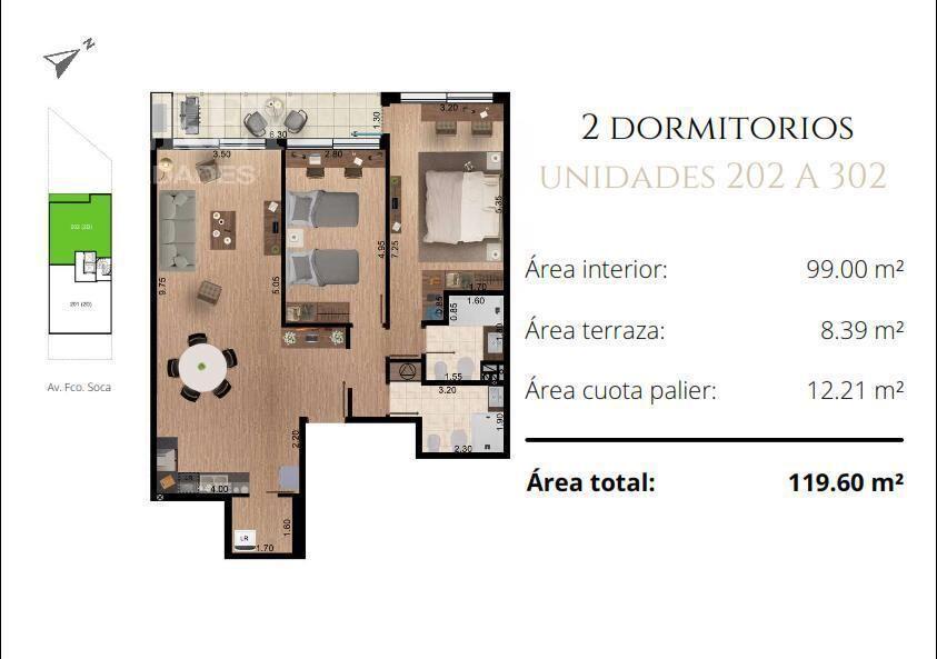 Venta Apartamento - Pocitos DELREY PROPIEDADES